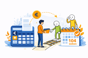 Spoor 2 traject salaris en loondoorbetaling bij re-integratie. 